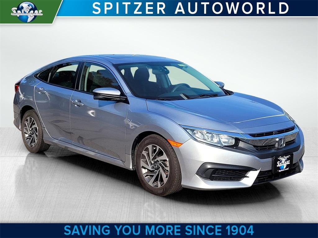 used 2016 Honda Civic car, priced at $14,596