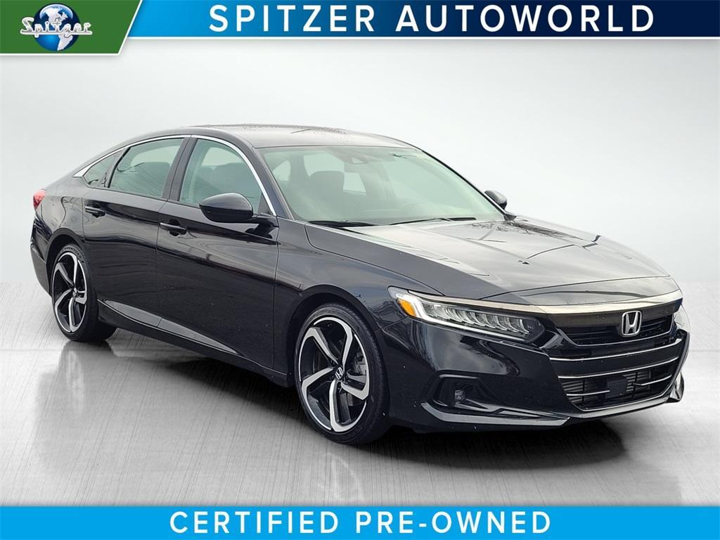 used 2021 Honda Accord car, priced at $24,607