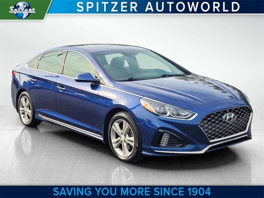 used 2018 Hyundai Sonata car, priced at $12,861