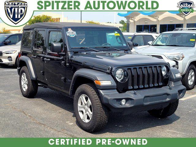 used 2023 Jeep Wrangler car, priced at $27,740