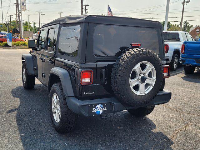 used 2023 Jeep Wrangler car, priced at $27,740
