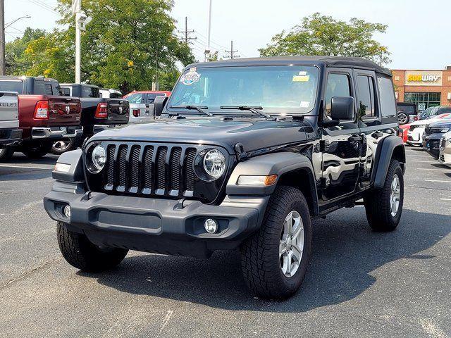 used 2023 Jeep Wrangler car, priced at $27,740