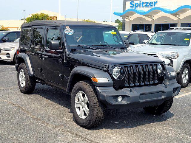used 2023 Jeep Wrangler car, priced at $27,740