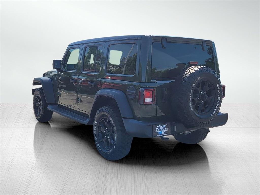 used 2021 Jeep Wrangler Unlimited car, priced at $31,399