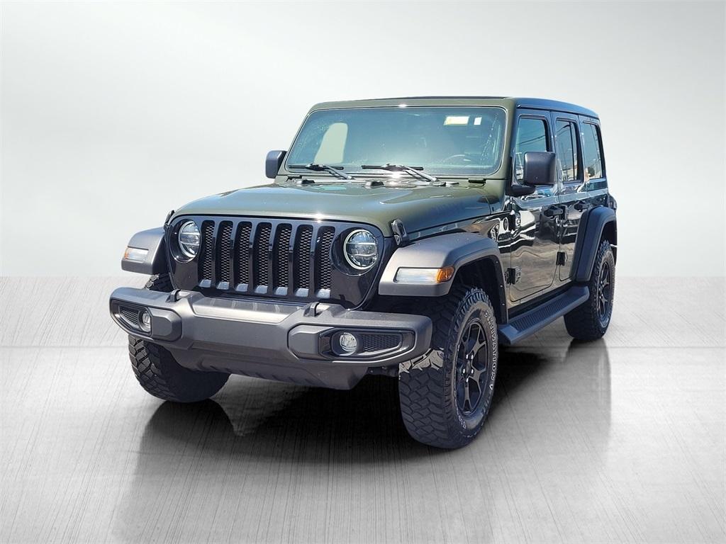 used 2021 Jeep Wrangler Unlimited car, priced at $31,399