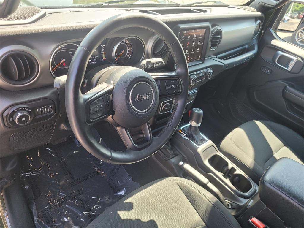 used 2021 Jeep Wrangler Unlimited car, priced at $31,399