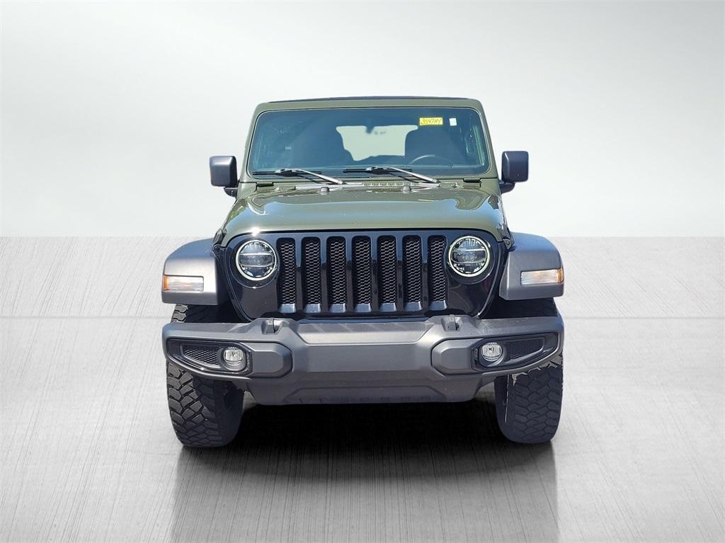 used 2021 Jeep Wrangler Unlimited car, priced at $31,399