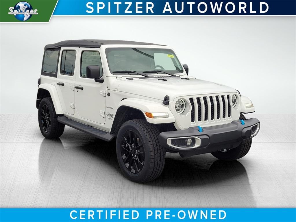 used 2022 Jeep Wrangler Unlimited 4xe car, priced at $32,985