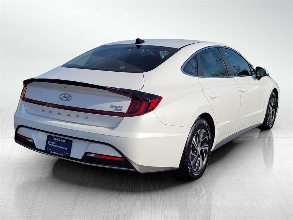 used 2022 Hyundai Sonata Hybrid car, priced at $20,742