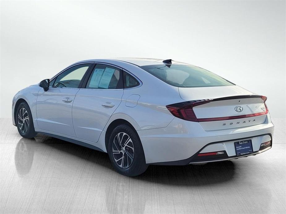 used 2022 Hyundai Sonata Hybrid car, priced at $20,742