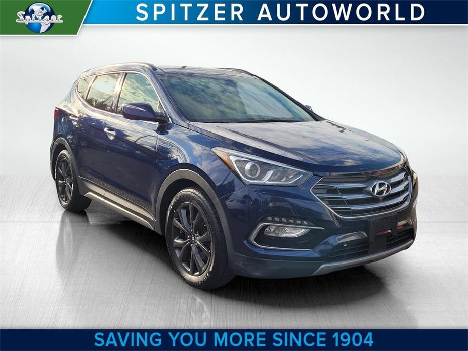 used 2017 Hyundai Santa Fe Sport car, priced at $15,855