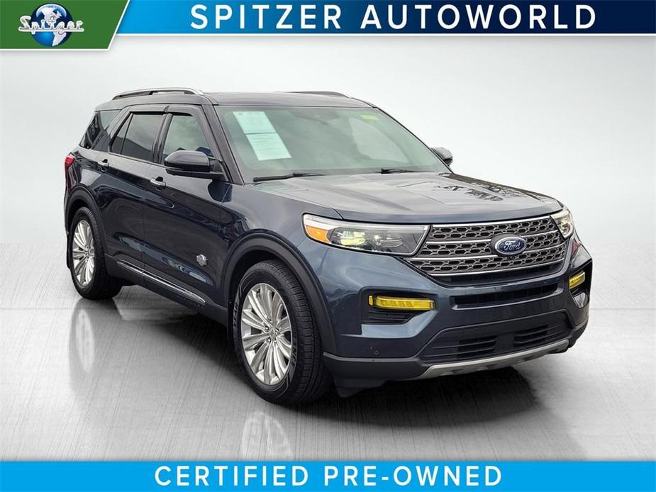 used 2022 Ford Explorer car, priced at $36,307