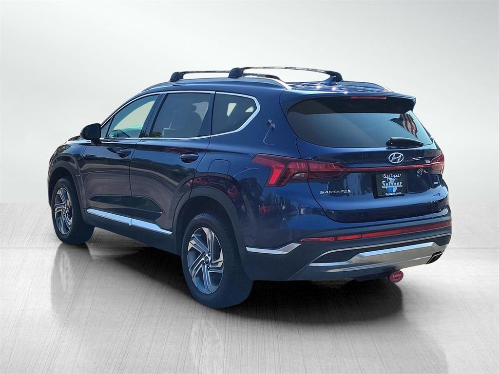 used 2021 Hyundai Santa Fe car, priced at $18,176
