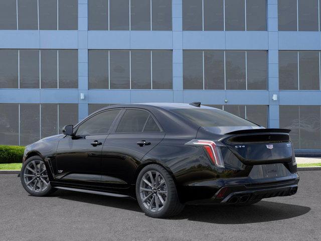 new 2025 Cadillac CT4-V car, priced at $70,665