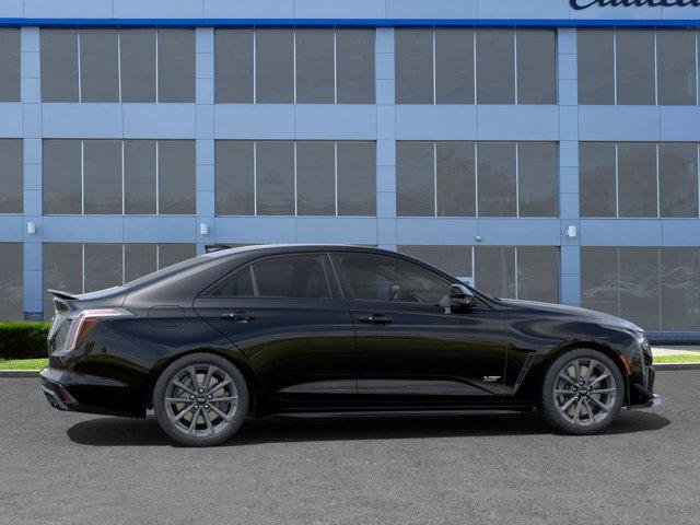 new 2025 Cadillac CT4-V car, priced at $70,665