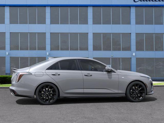 new 2025 Cadillac CT4 car, priced at $54,555