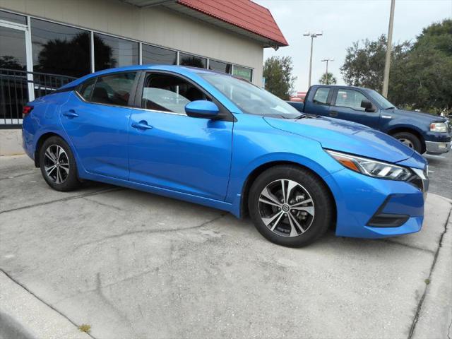 used 2021 Nissan Sentra car, priced at $16,988