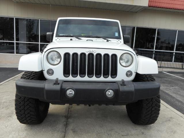 used 2015 Jeep Wrangler Unlimited car, priced at $18,788