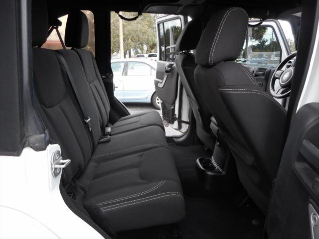 used 2015 Jeep Wrangler Unlimited car, priced at $18,788