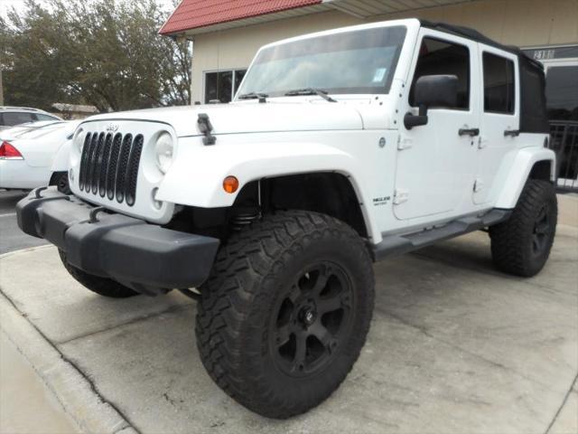 used 2015 Jeep Wrangler Unlimited car, priced at $18,788