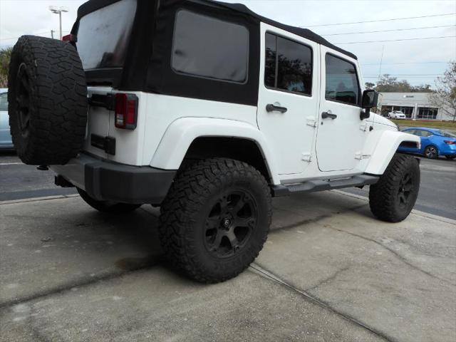 used 2015 Jeep Wrangler Unlimited car, priced at $18,788