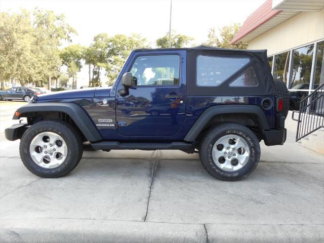 used 2013 Jeep Wrangler car, priced at $11,998