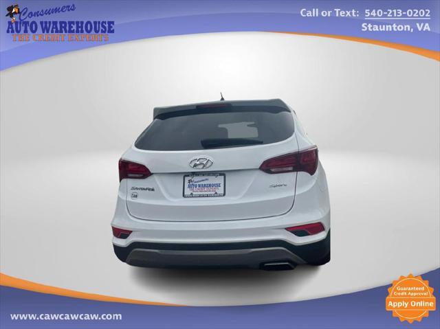 used 2018 Hyundai Santa Fe Sport car, priced at $16,984