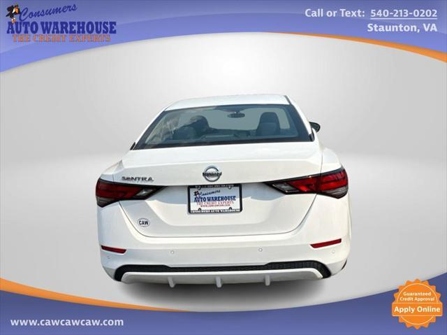 used 2021 Nissan Sentra car, priced at $15,900