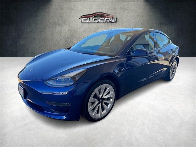 used 2023 Tesla Model 3 car, priced at $27,500