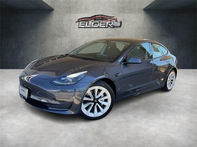 used 2023 Tesla Model 3 car, priced at $27,000