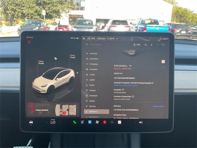 used 2022 Tesla Model Y car, priced at $29,000