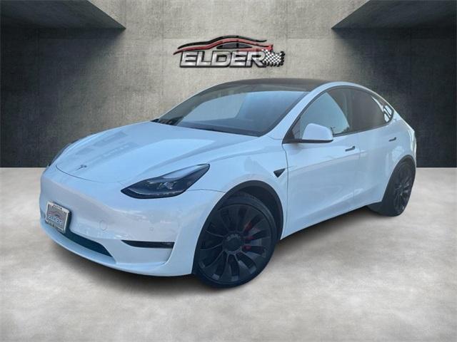 used 2022 Tesla Model Y car, priced at $29,000