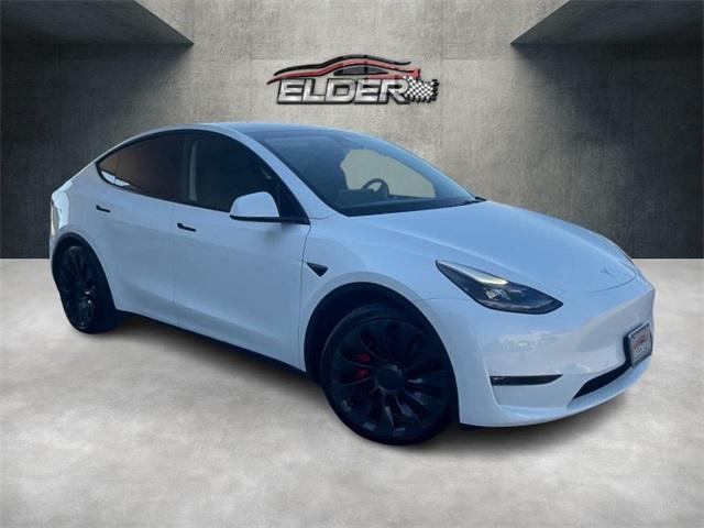 used 2022 Tesla Model Y car, priced at $29,000