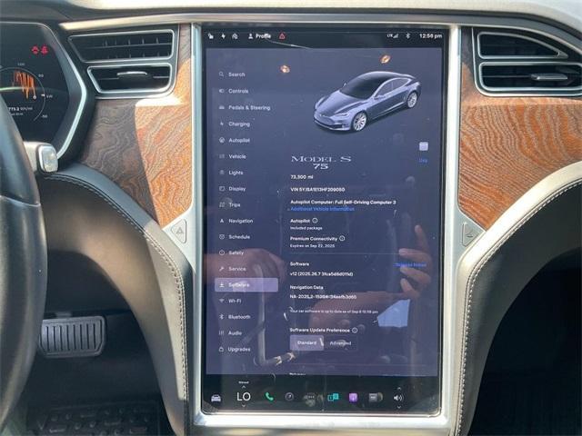 used 2017 Tesla Model S car, priced at $24,774