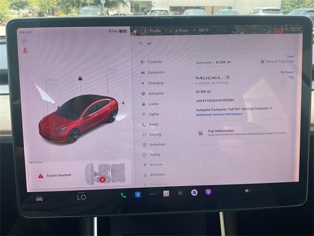 used 2018 Tesla Model 3 car, priced at $24,774