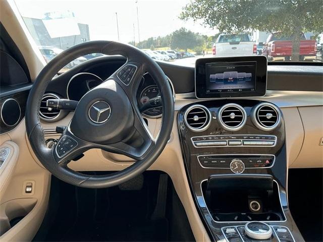 used 2018 Mercedes-Benz C-Class car, priced at $19,000