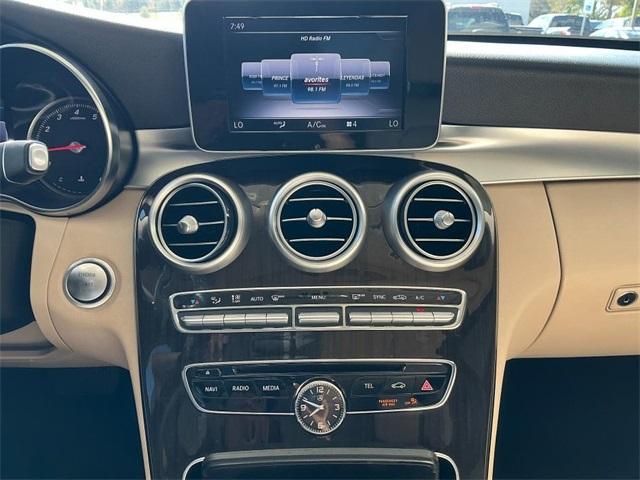 used 2018 Mercedes-Benz C-Class car, priced at $19,000