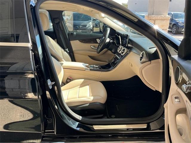 used 2018 Mercedes-Benz C-Class car, priced at $19,000
