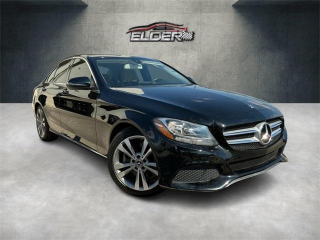 used 2018 Mercedes-Benz C-Class car, priced at $19,000