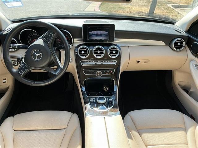 used 2018 Mercedes-Benz C-Class car, priced at $19,000