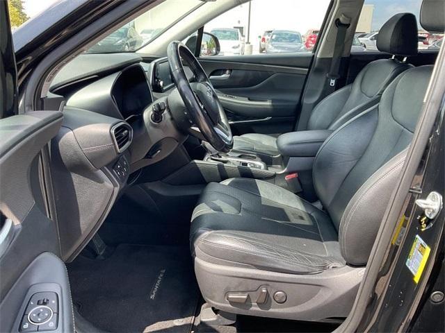 used 2019 Hyundai Santa Fe car, priced at $18,000