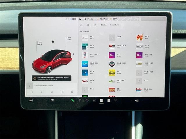 used 2018 Tesla Model 3 car, priced at $26,995