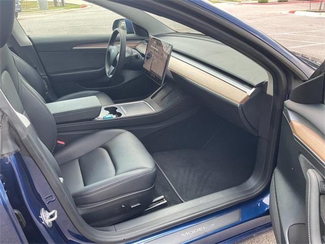 used 2023 Tesla Model 3 car, priced at $28,500