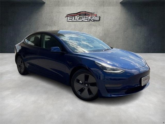 used 2023 Tesla Model 3 car, priced at $28,500