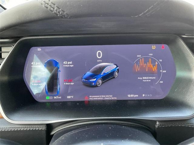used 2020 Tesla Model X car, priced at $34,500