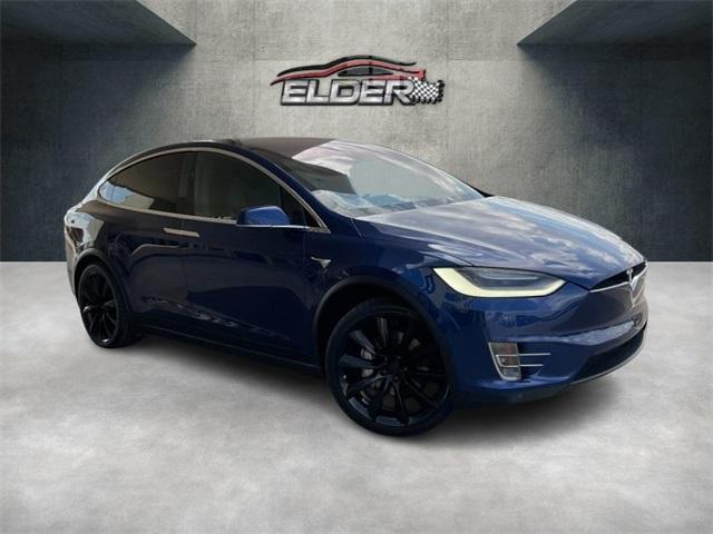 used 2020 Tesla Model X car, priced at $34,500