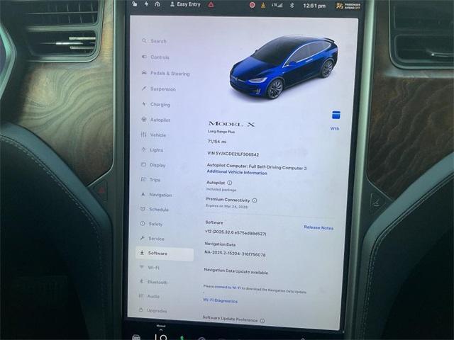 used 2020 Tesla Model X car, priced at $34,500