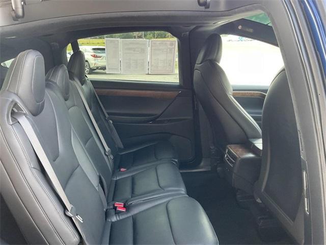 used 2020 Tesla Model X car, priced at $34,500