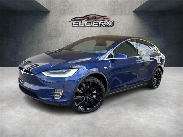 used 2020 Tesla Model X car, priced at $34,500
