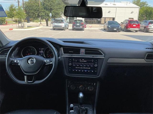 used 2021 Volkswagen Tiguan car, priced at $18,000